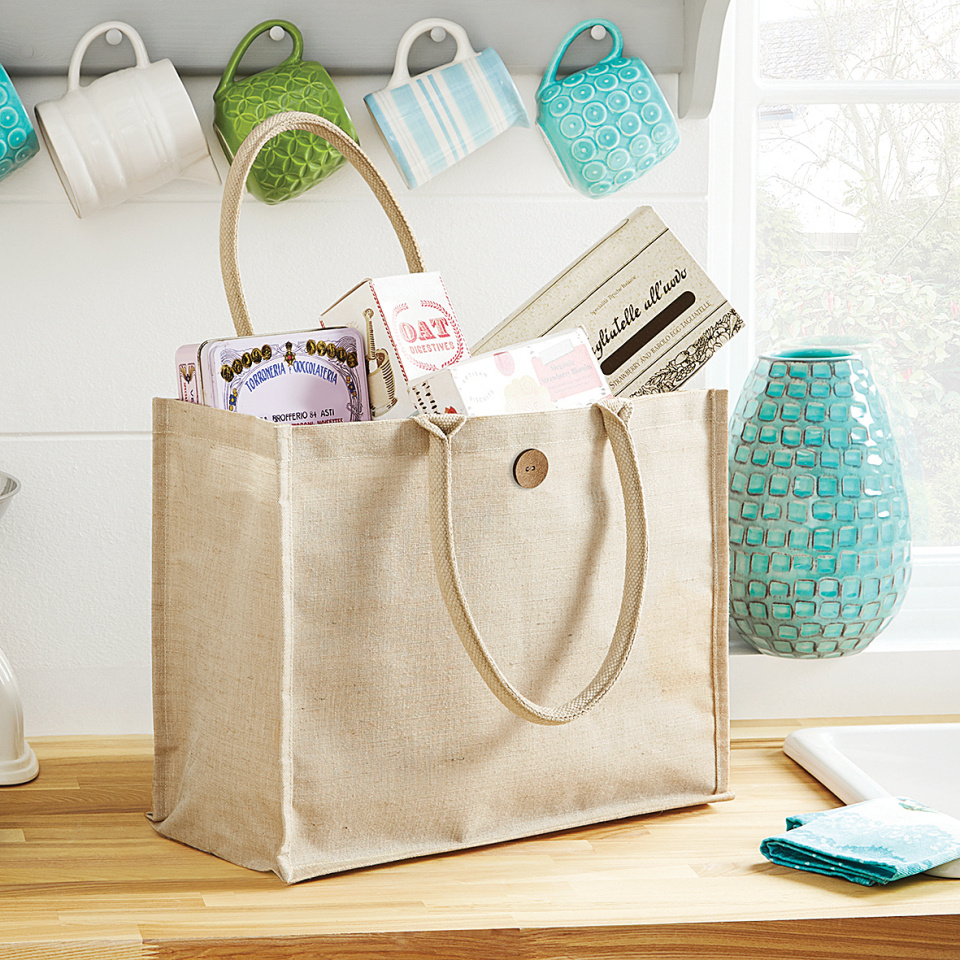 Juco Shopper natural for embroidery Westford Mill Bags